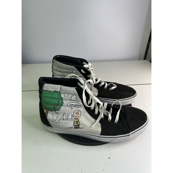 Vans Other - Vans Sk8 Hi x Peanuts 'Charlie Kite' Multi Color Sz 13 Men